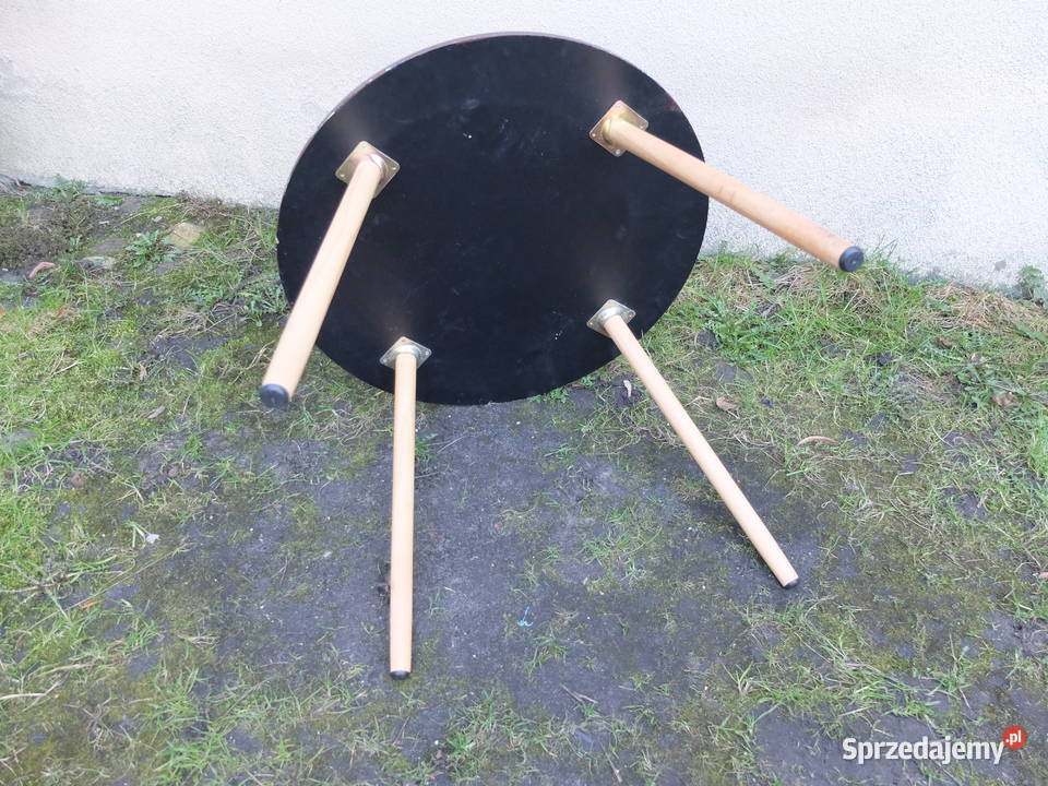 Okrągły stolik patyczak 615 47cm Kościan