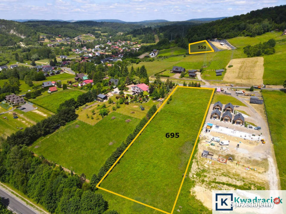 Grunt Bóbrka 6498m2 podkarpackie