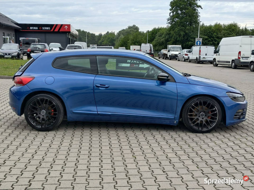 Volkswagen Scirocco 20tdi 140 DSG klimatyzacja niebieski Scirocco małopolskie Kęty