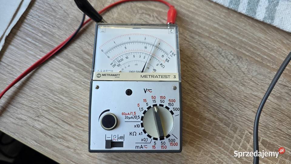 Metrawatt Metratest multimetr miernik analogowy Łódź