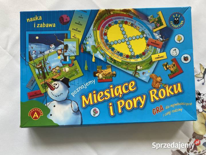 Poznajemy miesiace i pory rokugra edukacyjna Lublin