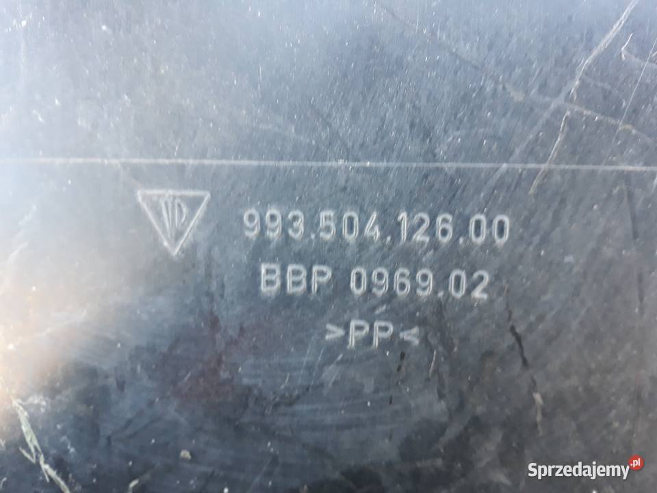 PORSCHE 993 NADKOLE PRAWE PRZÓD CZĘŚĆ PRZEDNIA osobowe Międzychód