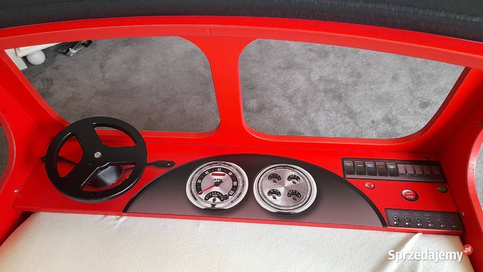 Łóżko dziecięce wóz strażacki Poraj