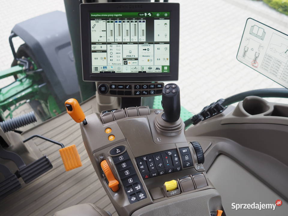 John Deere 8RX 410 Ciągnik rolniczy traktor Wspomaganie kierownicy Stęszew