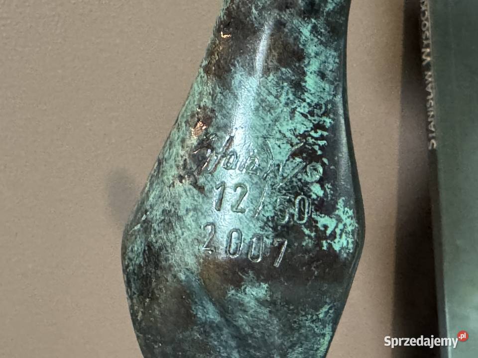 Rzeźba z brązu Stanisław Wysocki StanWys Dama Wrocław
