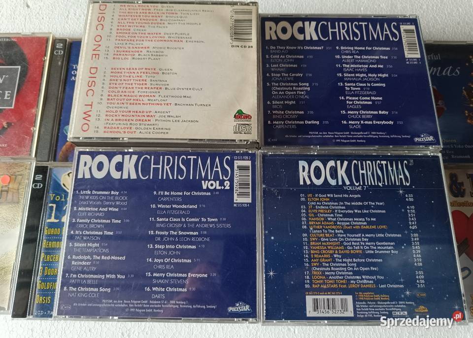 Składanki Rockowe CD zestaw CD Wrocław sprzedam
