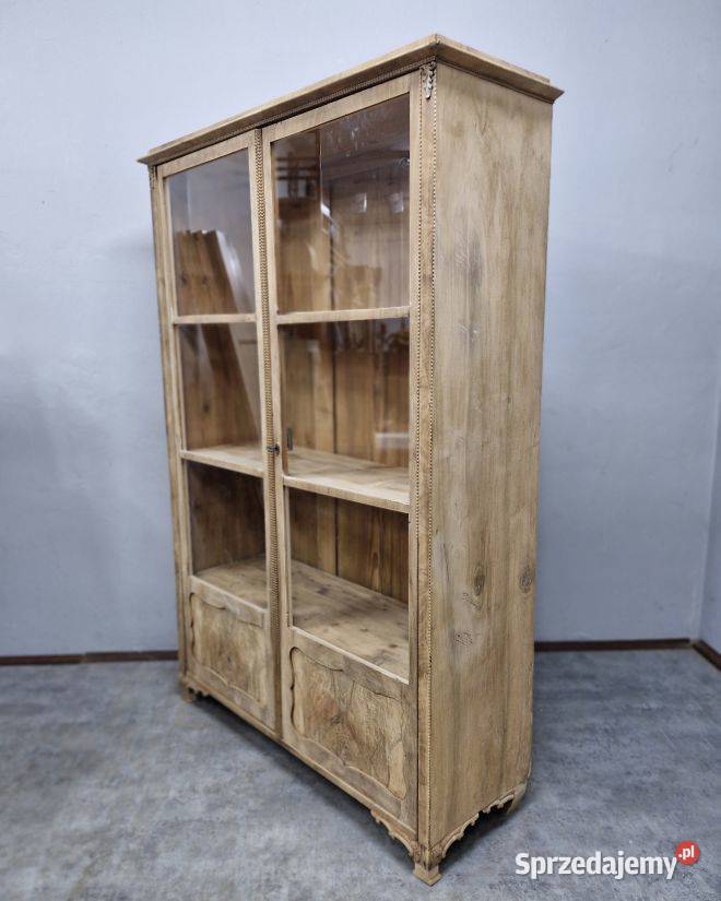 Orzechowa Biblioteka w Stylu Biedermeier Marki