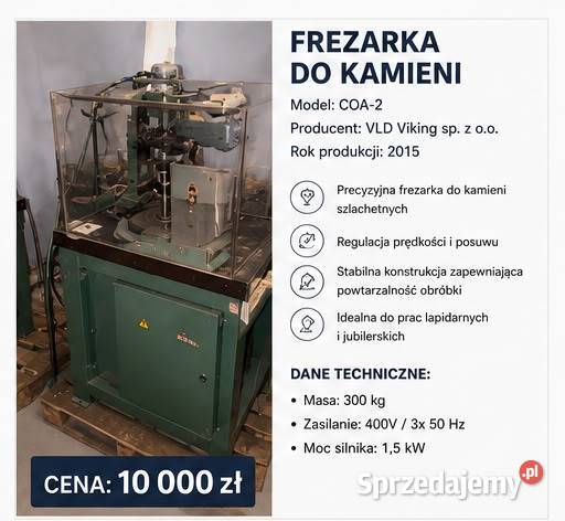 Maszyny jubilerskue szlifowanie kamieni polerki