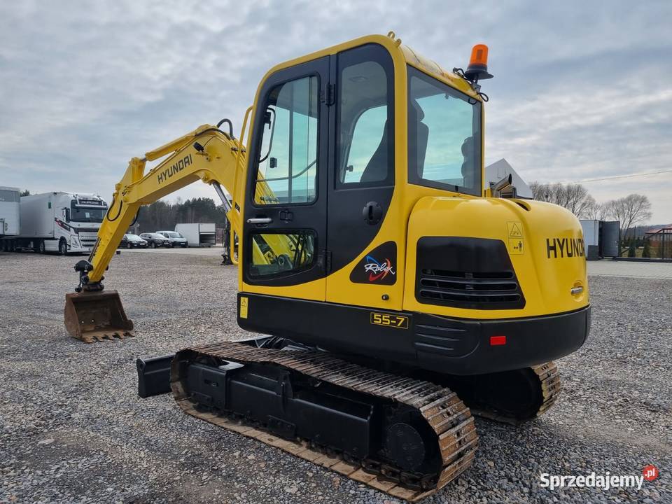 Koparka Gąsienicowa Hyundai Robex 557 Osprzęt Rok produkcji 2010 świętokrzyskie Daleszyce