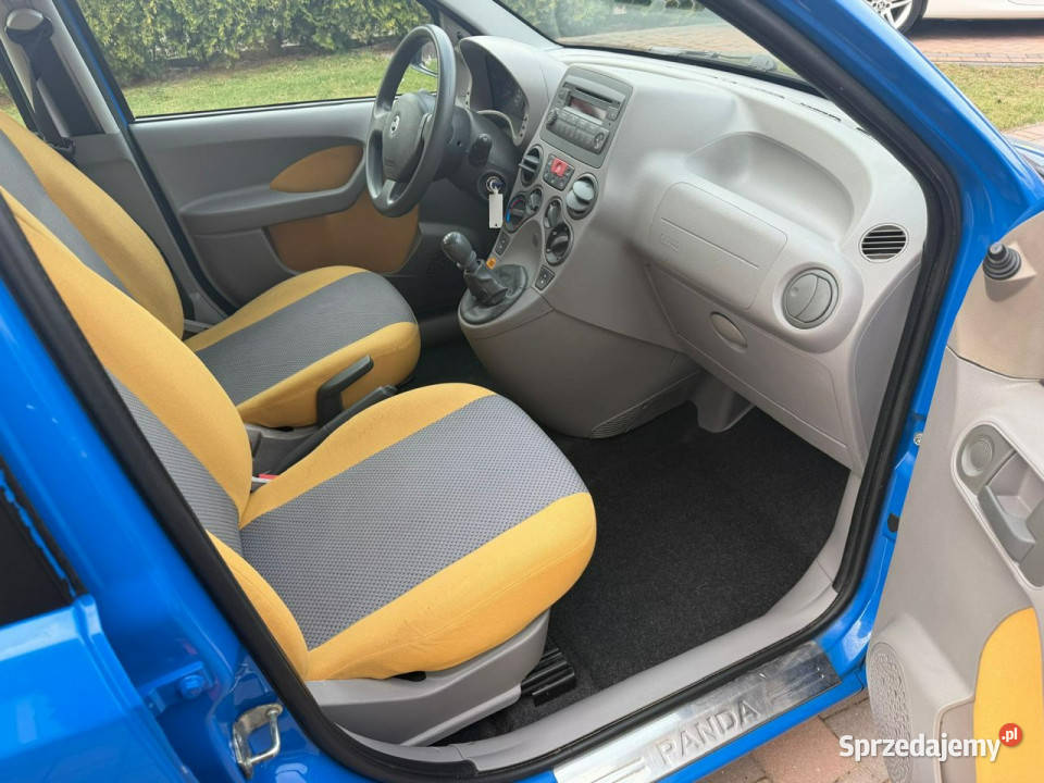 Fiat Panda Klimatyzacja bezwypadkowy II 20032012 niebieski Rzeszów