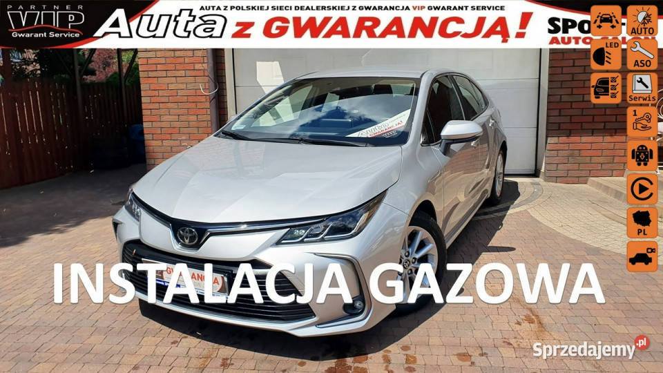 Toyota Corolla 16 132 GAZ 2021 REJ COMFORT Salon serwisowany w ASO Aleksandrów Łódzki