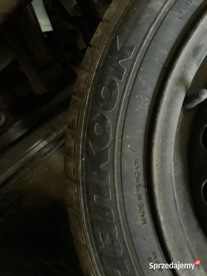 Koła stalowe 15 z oponami letnimi 18565 R15