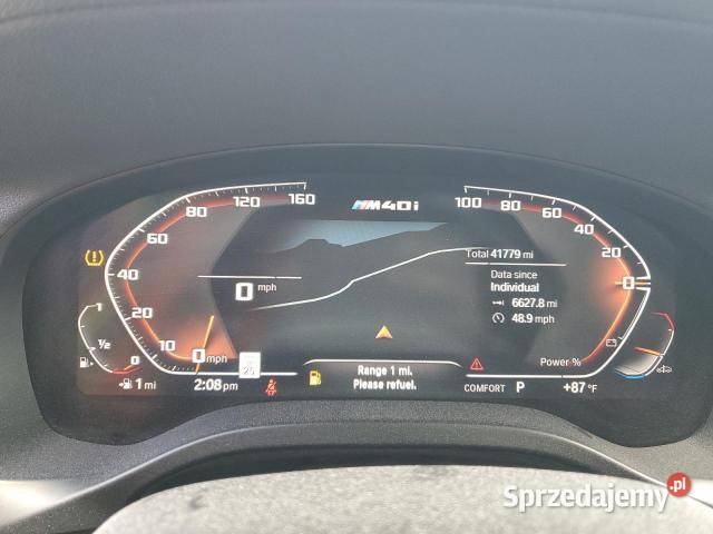 BMW X4 M40I produkcji 2023 z USA X4 mazowieckie Warszawa