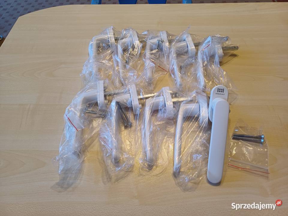 Klamki okienne Oknoplast dESIGN Lublin sprzedam