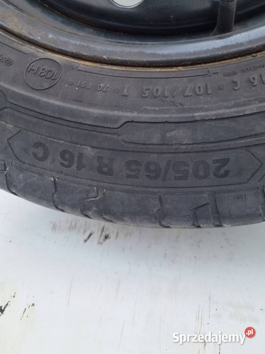 Mercedes Vito KOŁO ZAPASOWE Zapas felga 20565 stalowe Chełm