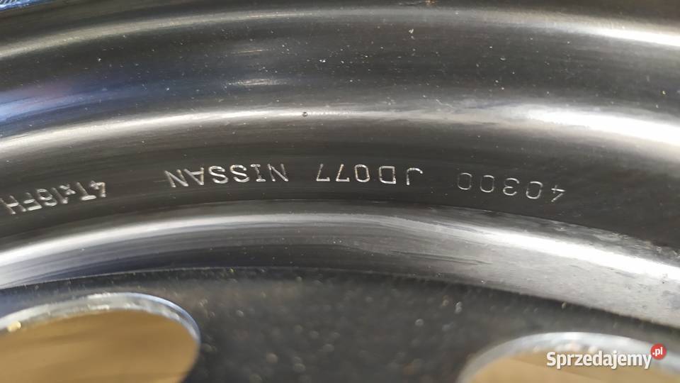 Koło dojazdowe NISSAN QASHQAI I J10 II J11 R16 Miejska Górka