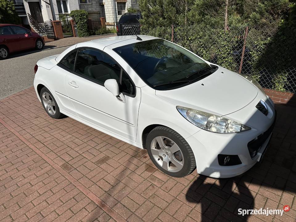 Ładny Peugeot cabrio wspomaganie kierownicy Nidzica
