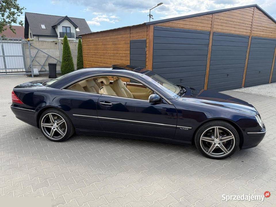 Mercedes CL 600 V12 benzyna 367 2000r Full benzyna Milicz