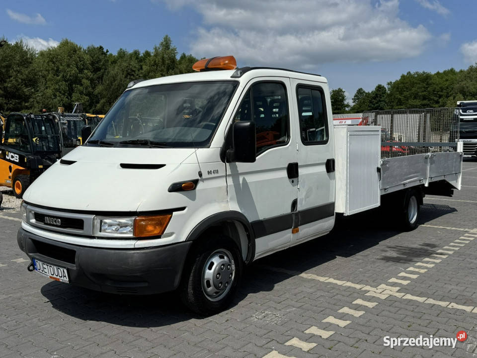 Iveco Daily 50C13 28 130 7 Osób Brygadówka Doka komputer pokładowy Widełki