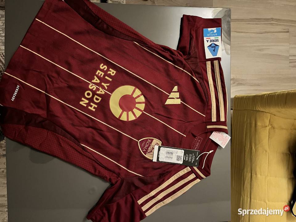 Nikola Zalewski 59 Koszulka AC Roma naszywka Hrubieszów sprzedam