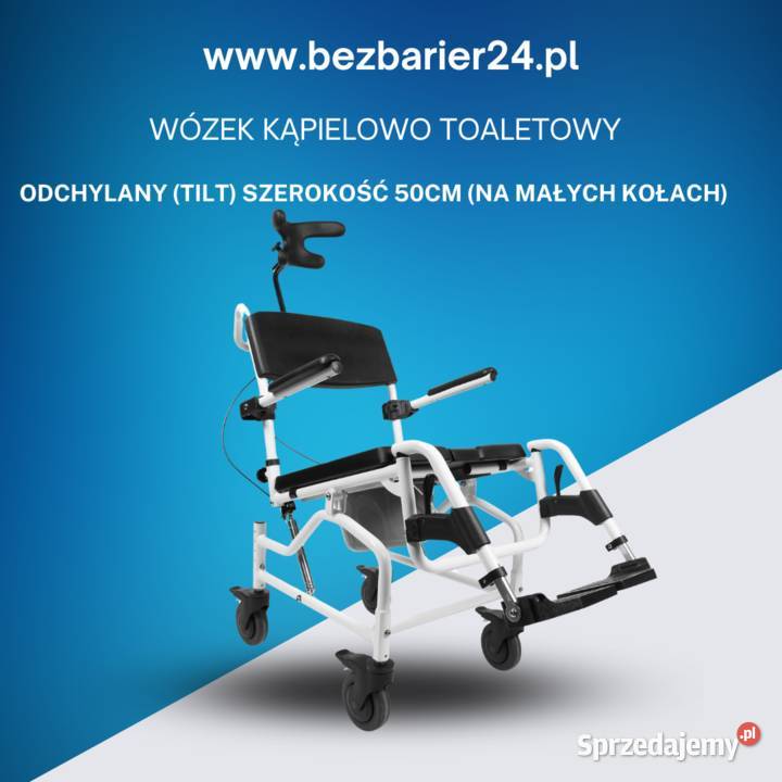 Wózek kąpielowotoaletowy odchylany TILT Sprzęt rehabilitacyjny i ortopedyczny Łódź sprzedam