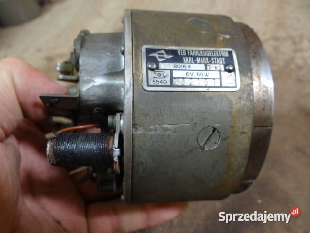 prądnica MZ ES TS ETS 6v 60w niesprawdzana org Żary