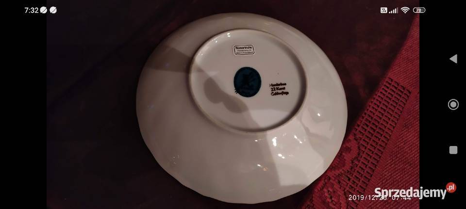Patera kolekcjonerska porcelana Kleiber Wrocław