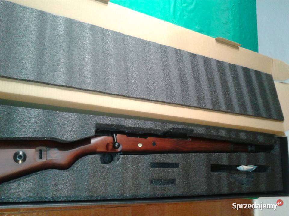 Replika Mauser Kar98k drewno metal sprężynowy Gniezno