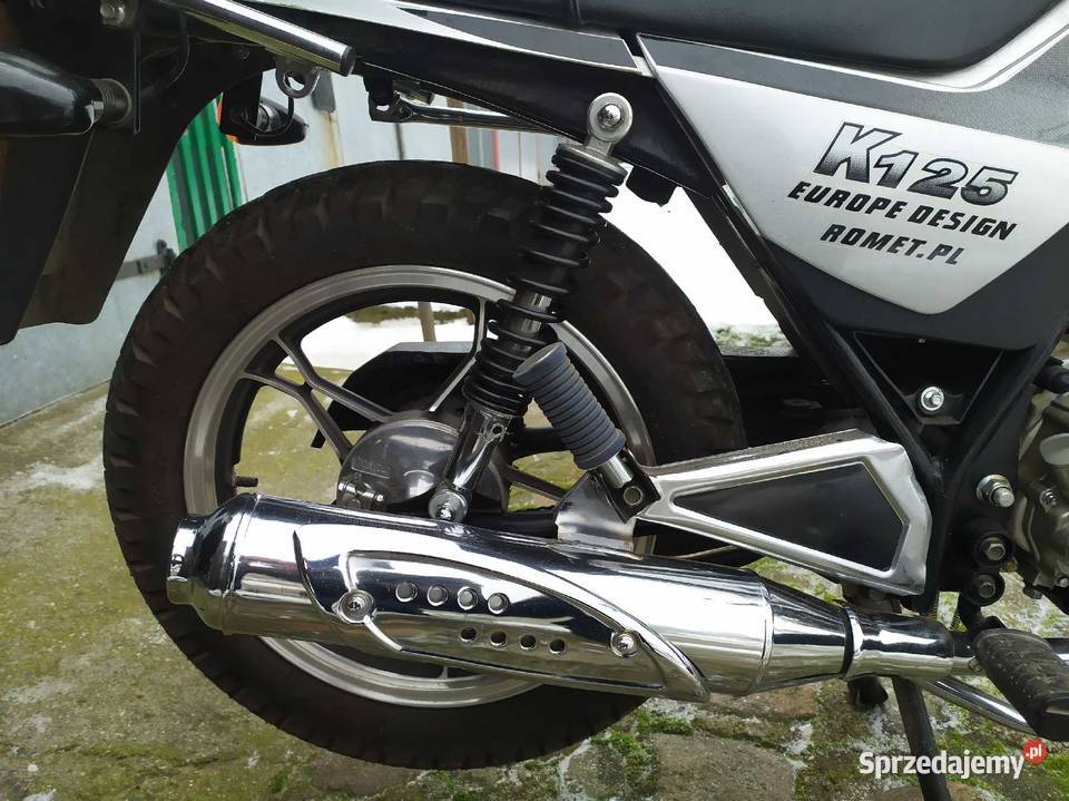 ROMET K125 elektryczny starter