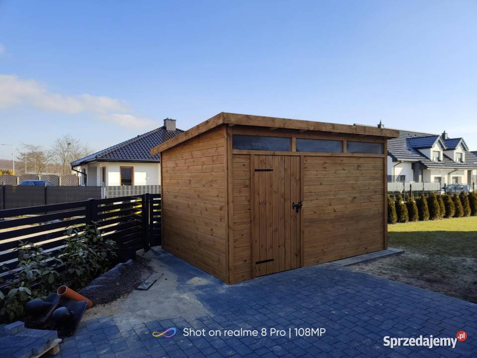 Nowoczesny Domek Narzędziowy 4x3m