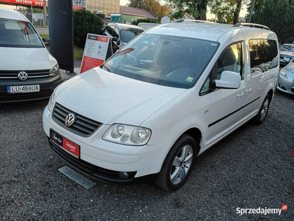 Volkswagen Caddy Maxi 7 osobowyMożliwość zamiany 105KM Caddy Janów Lubelski