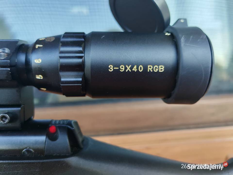 Wiatrówka Hatsan 45mm luneta Theta Optics bipod Sporty towarzyskie i rekreacja Suchedniów