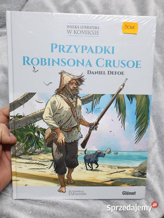 PRZYPADKI ROBINSONA CRUSOE Daniel Defoe komiks Gdynia