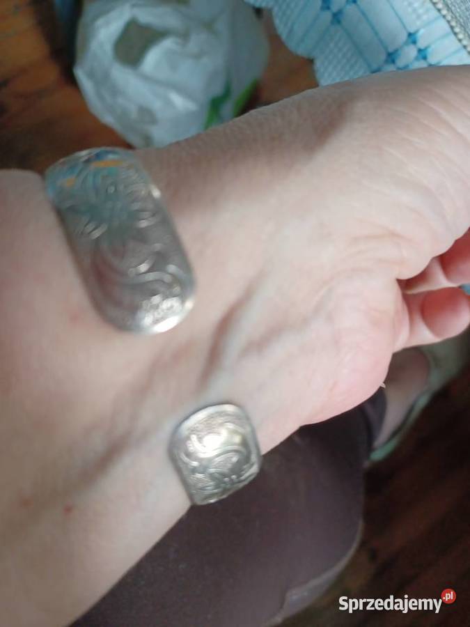 Bransoletka srebrna Warmet Wzór szarotka Łódź