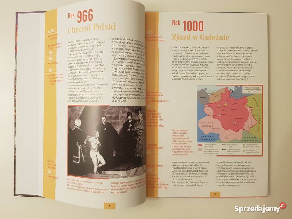 Historia Polski 100 wydarzeń twarda Szczecin