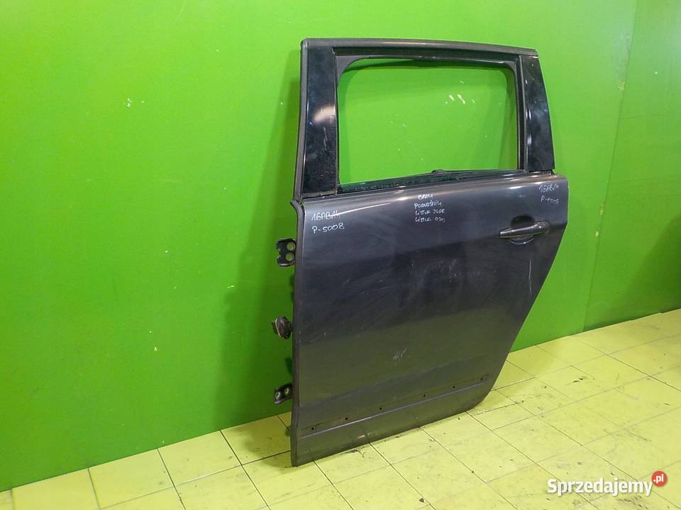 PEUGEOT 5008 I 10r 5D drzwi lewe tyl Drzwi Suków