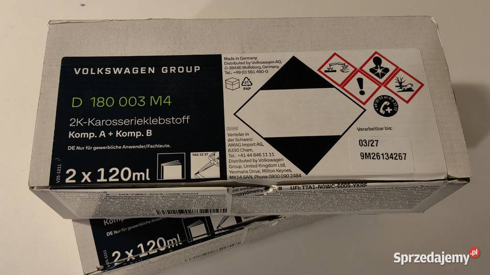 D180003M4 Oryginalny 2składnikowy klej do Rożnów
