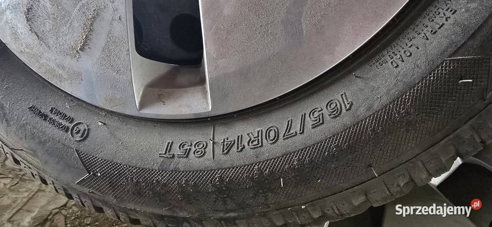 Kołafelgiopony zimowe 4x100 14 165x70x14 Pozostałe Zamość