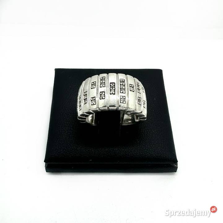 Srebrny pierścionek próby 925 801g Rozmiar 15 warmińsko-mazurskie Elbląg sprzedam