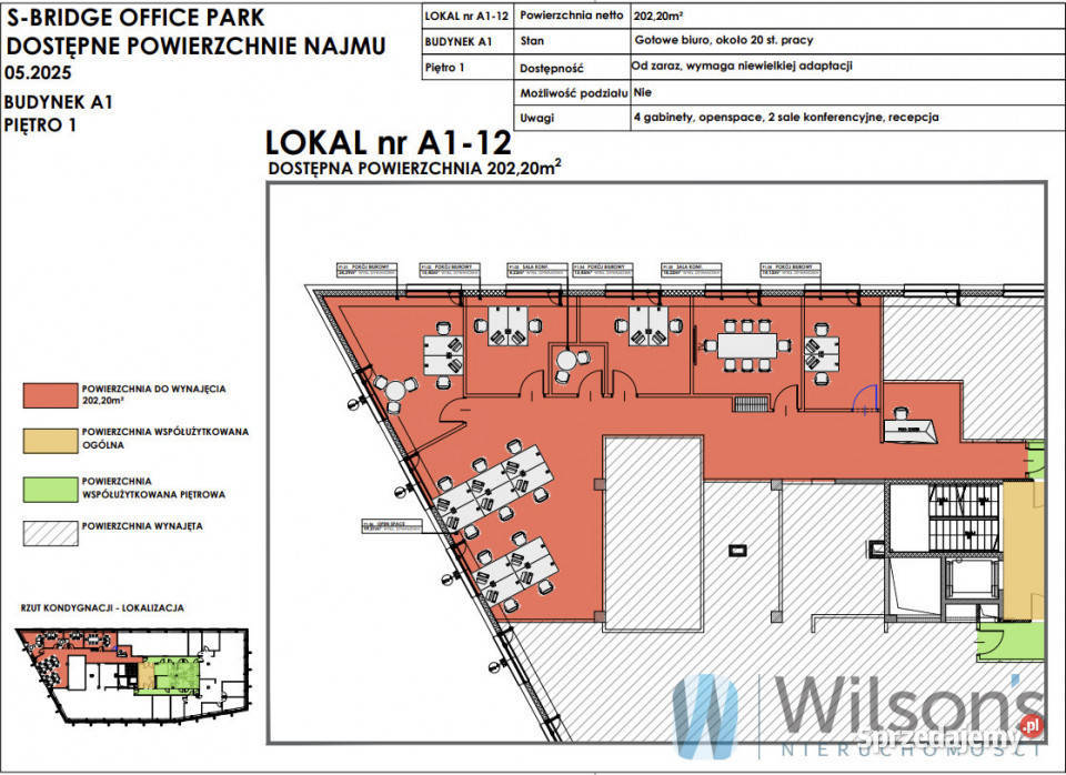 wynajmu lokalu 202m2 Warszawa Wynajem mazowieckie sprzedam