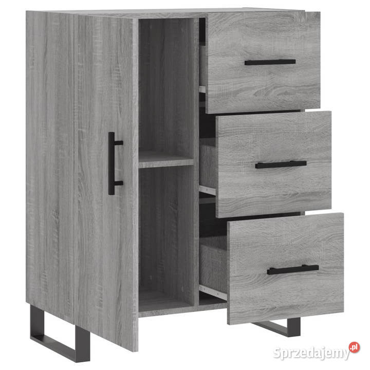 Szafka szary dąb sonoma 695x34x90 materiał