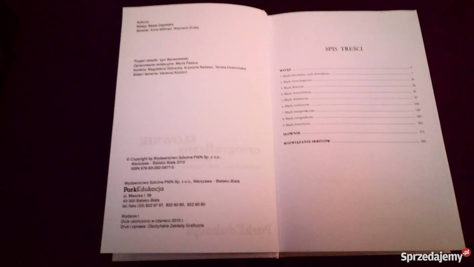 Słownik Ortograficzny Z Zasadami Gramatyki