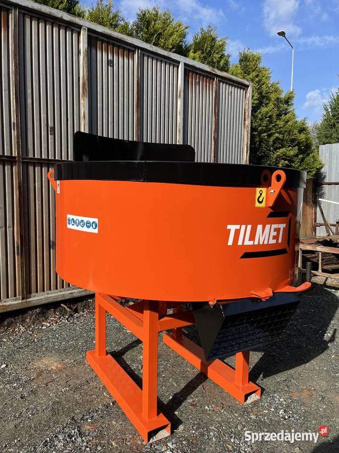 Betoniarka Elektryczna 1000 l mieszalnik Wysoka Betoniarki Kluczbork