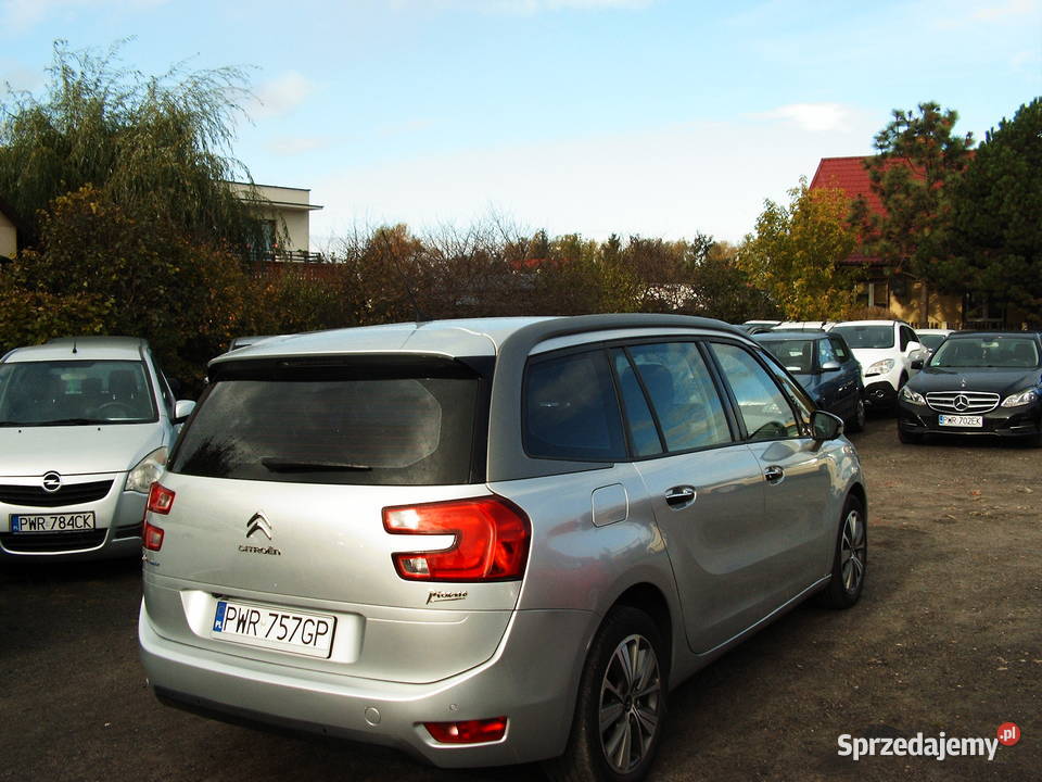Citroen C4 Grand Picasso 20 HDI 2014r odtwarzacz DVD wielkopolskie Września