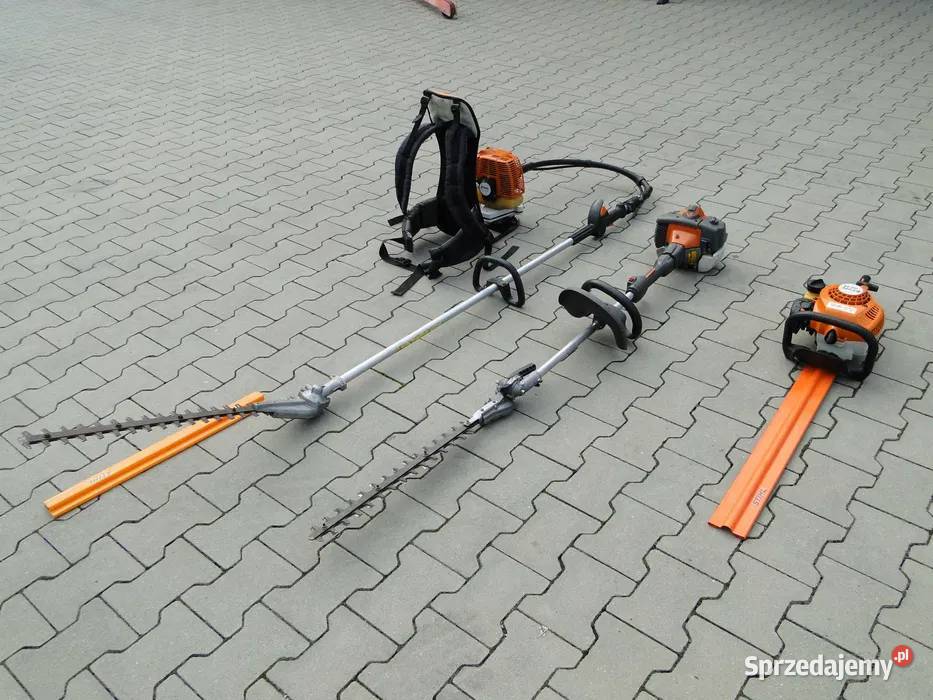 Nożyce spalinowe do żywopłotu plecakowe STIHL małopolskie Łętownia