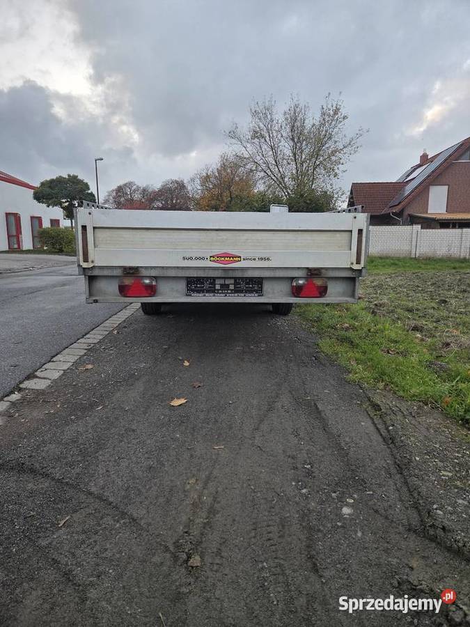 Przyczepa BCKMANN samochodowa platforma duża