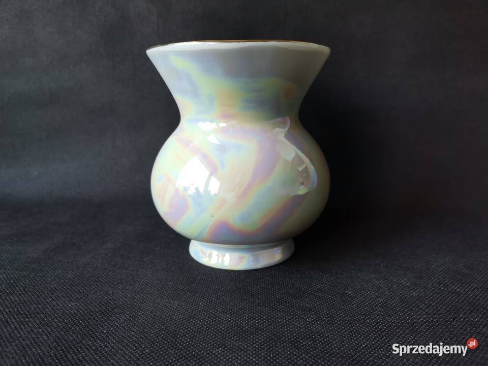 Stary wazon porcelana opalizowana Bogucice PRL śląskie Katowice