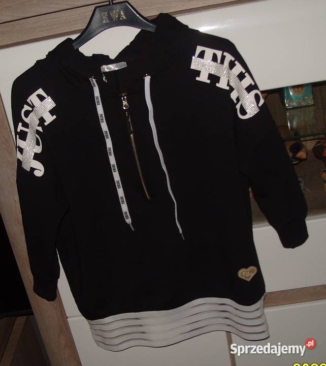 NOWA bluza The Wess z kapturem rękaw 34 r ML Rozmiar 38(M) Rawicz