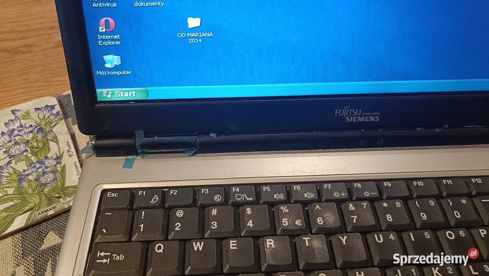 Komputer retro stacjonarny i starszy laptop mazowieckie Warszawa