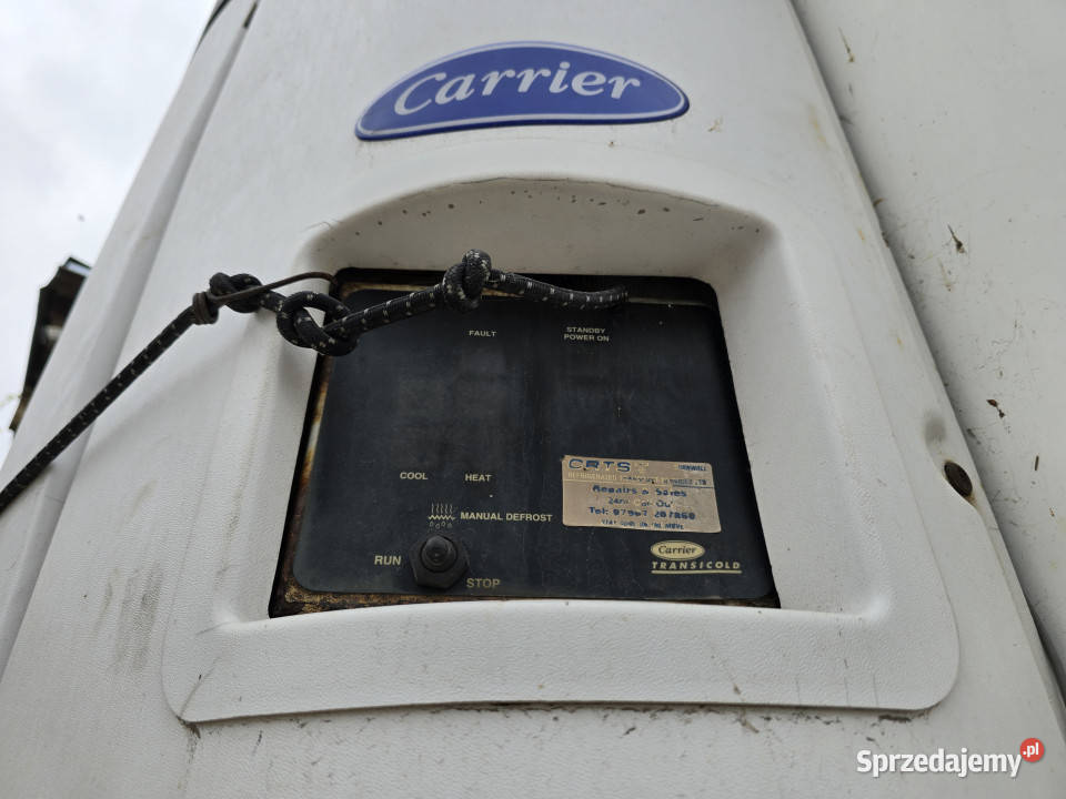 Chłodnia agregat CARRIER MAXIMA 1200 Mt silnik Kociołek Szlachecki